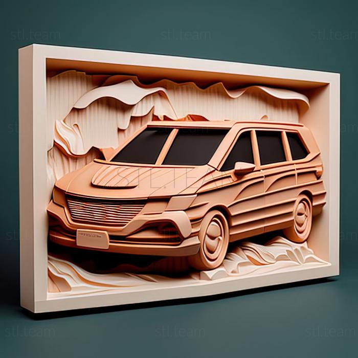 3D model Honda Odyssey (STL)